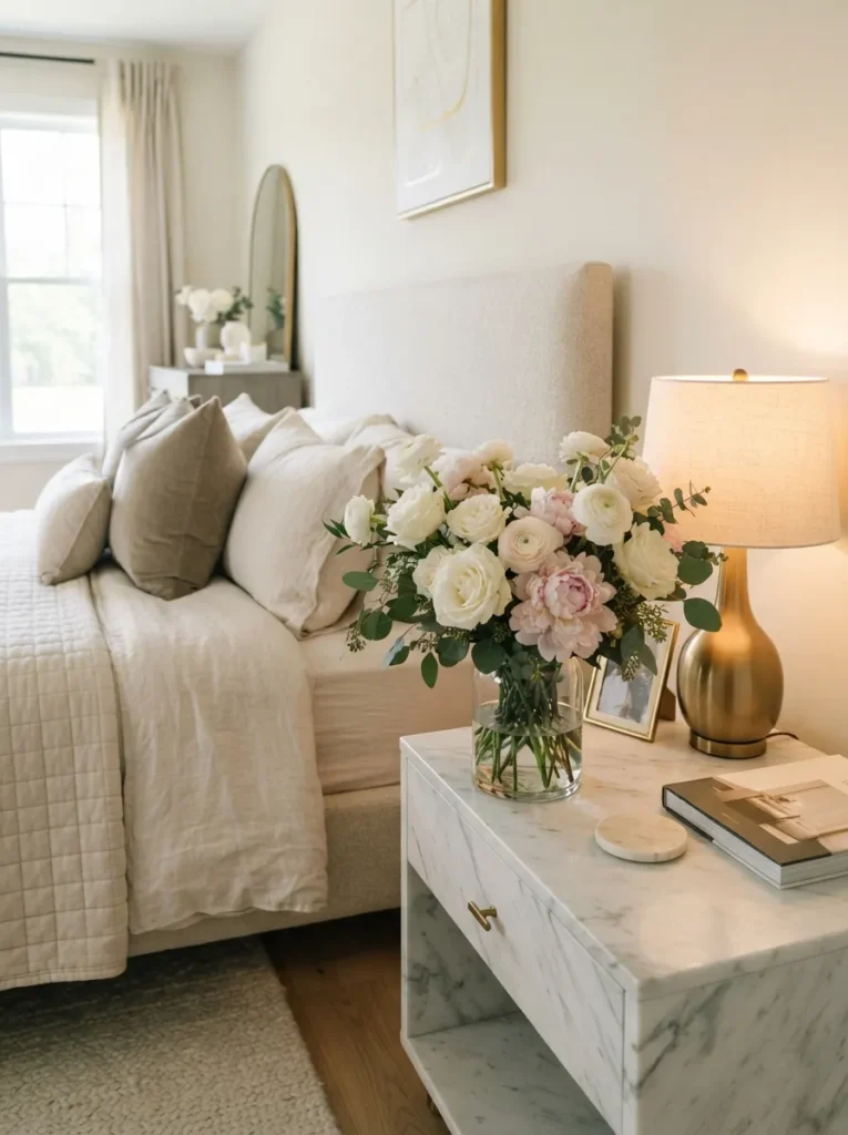 fresh floral touches baddie bedroom idea stylish 2026