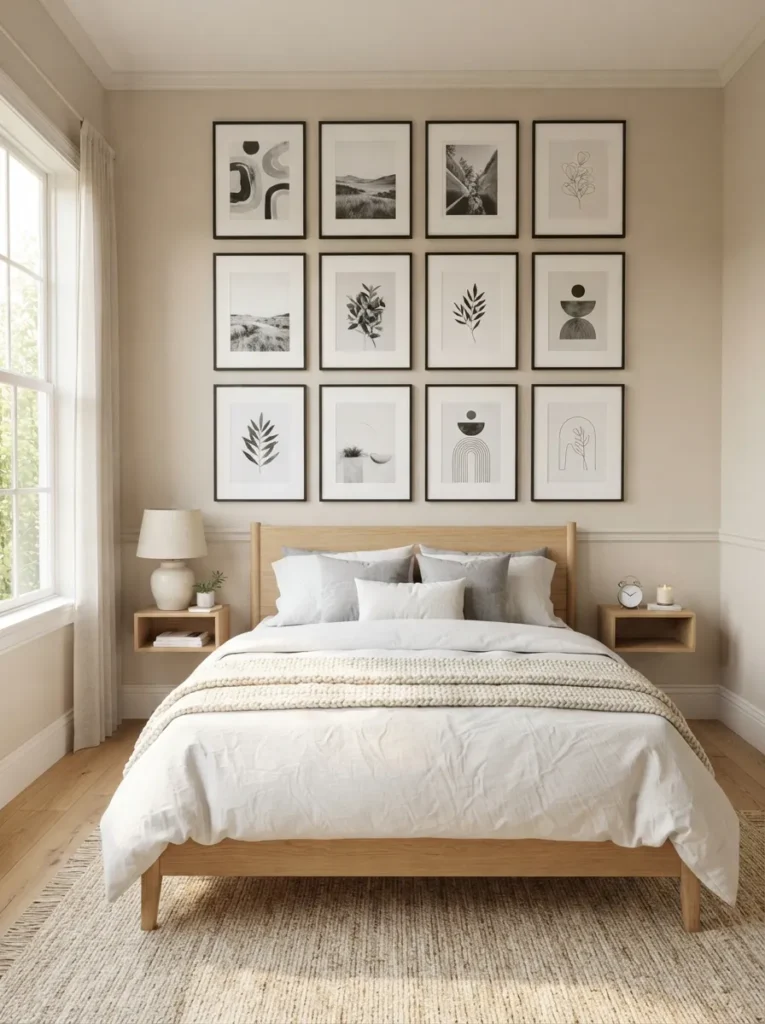 wall decor ideas for bedroom