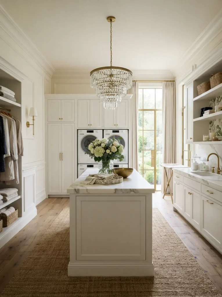 laundry room chandelier luxury laundry room idea modern
