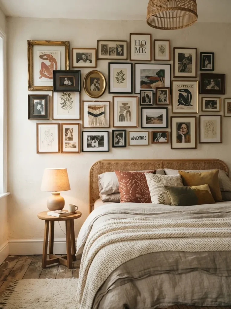 wall decor ideas for bedroom
