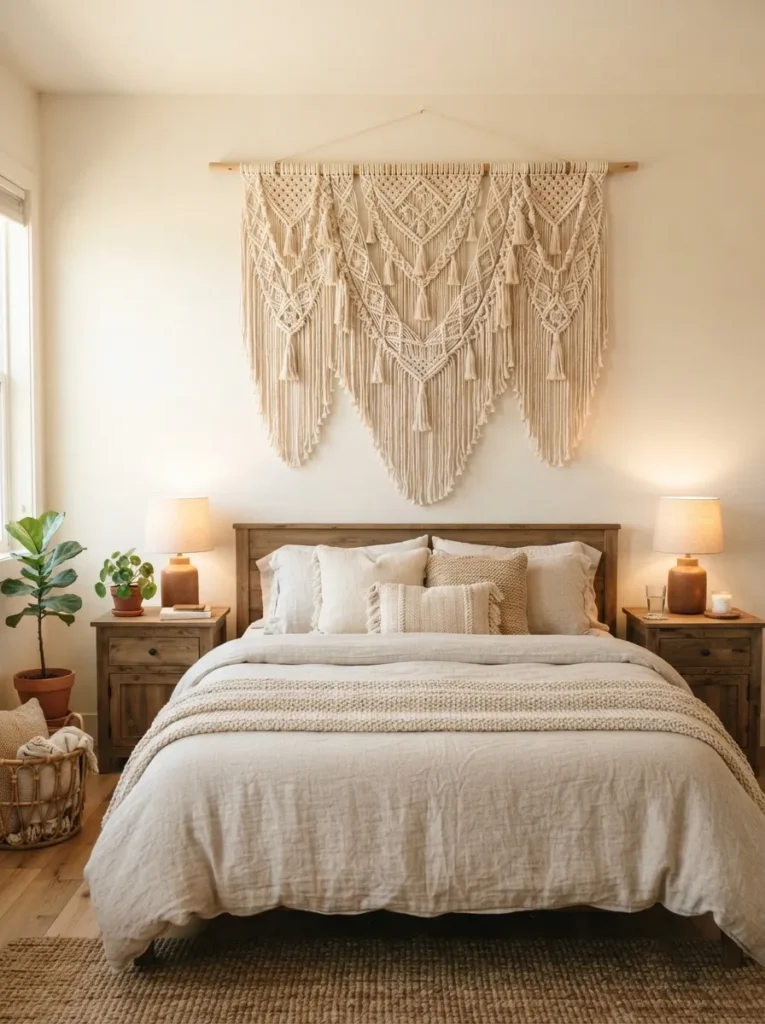 wall decor ideas for bedroom
