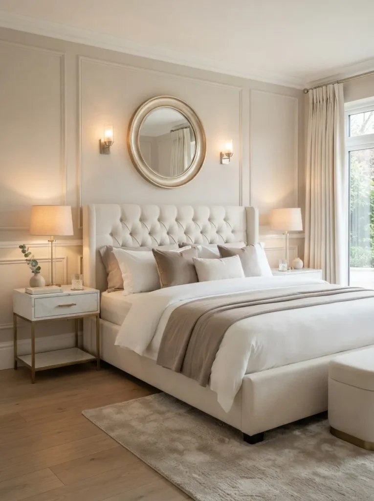 marble nightstands baddie bedroom idea stylish 2026