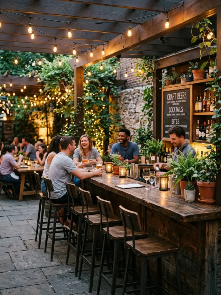 outdoor bar setup outdoor furniture idea 2026