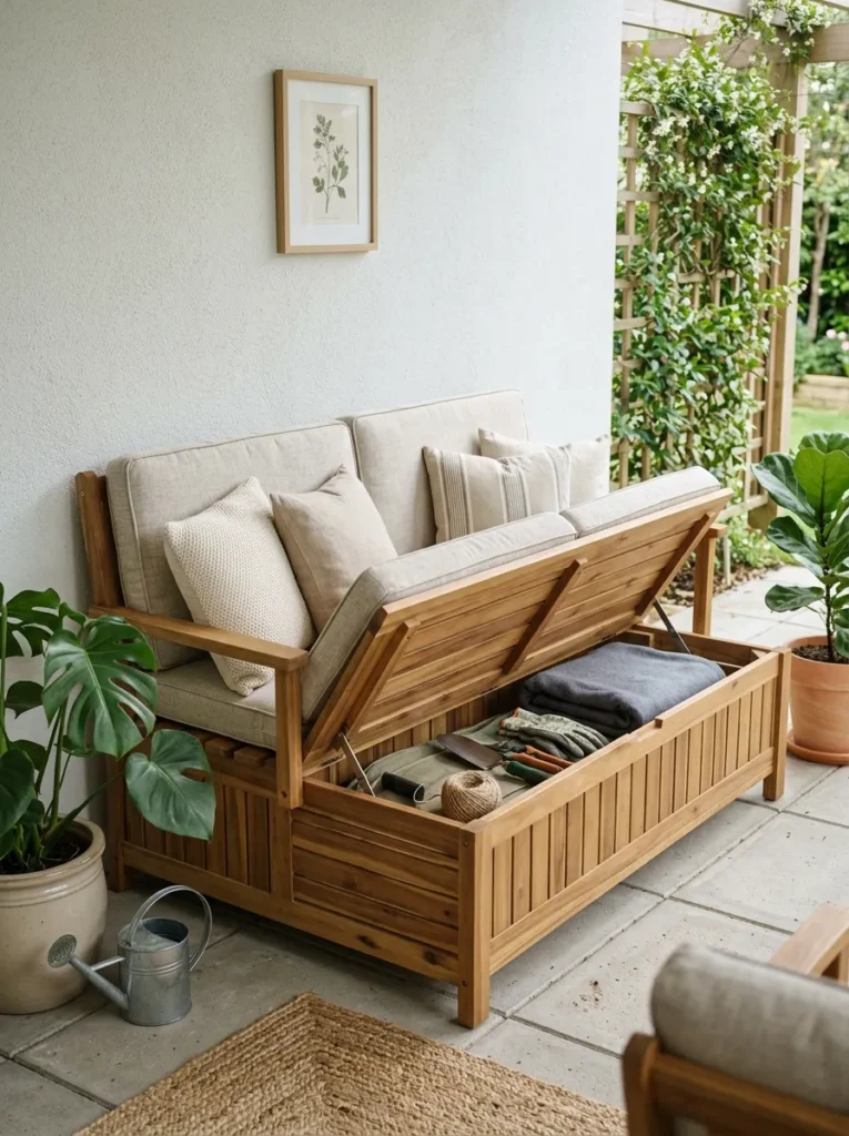 outdoor storage bench outdoor furniture idea patio