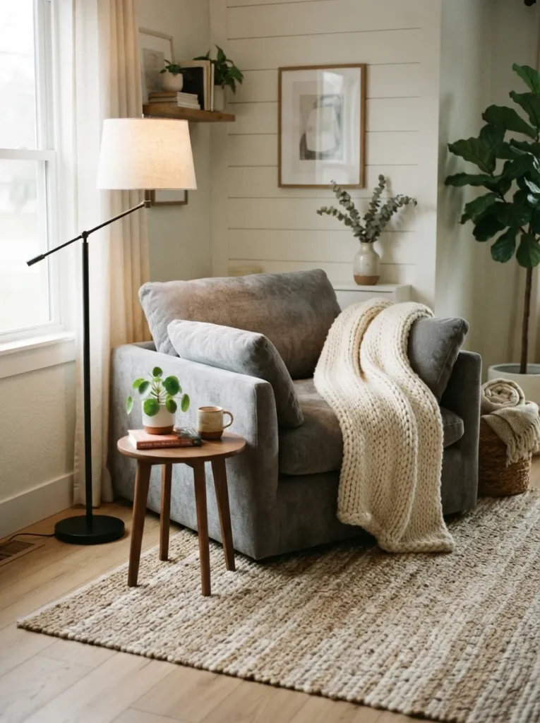 oversized lounge chair cozy reading chair idea 2026