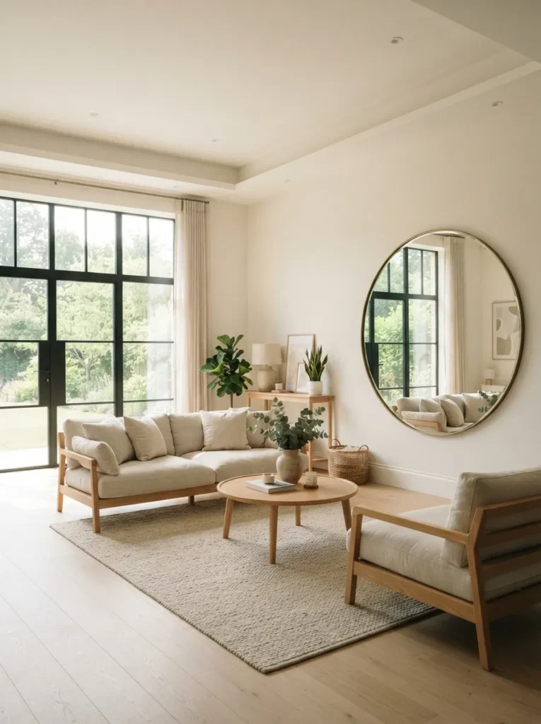 sunlit mirror placement summer home decor idea 2026