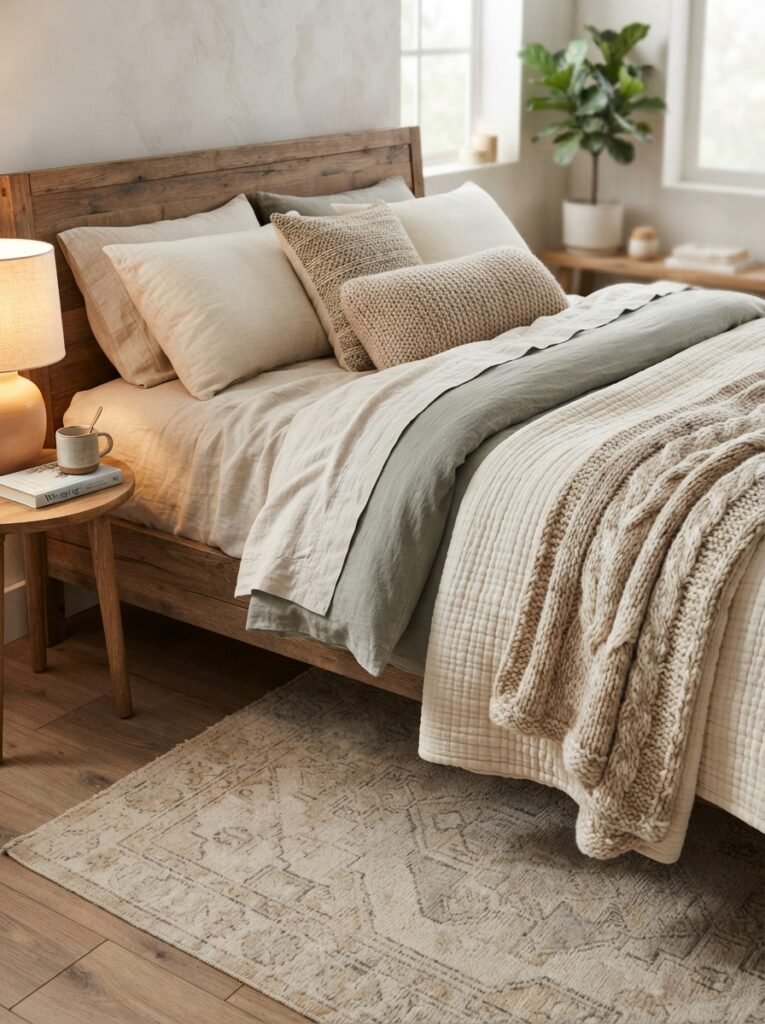 Textured Bedding Layers