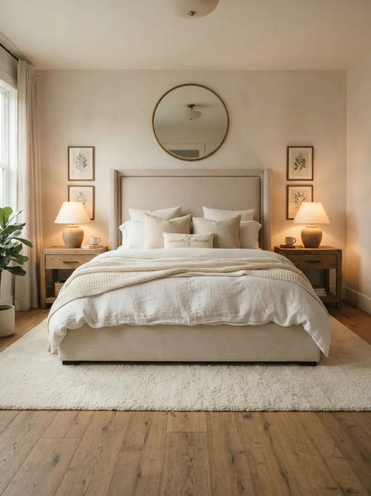 upholstered headboard bed unique bed idea modern 2026