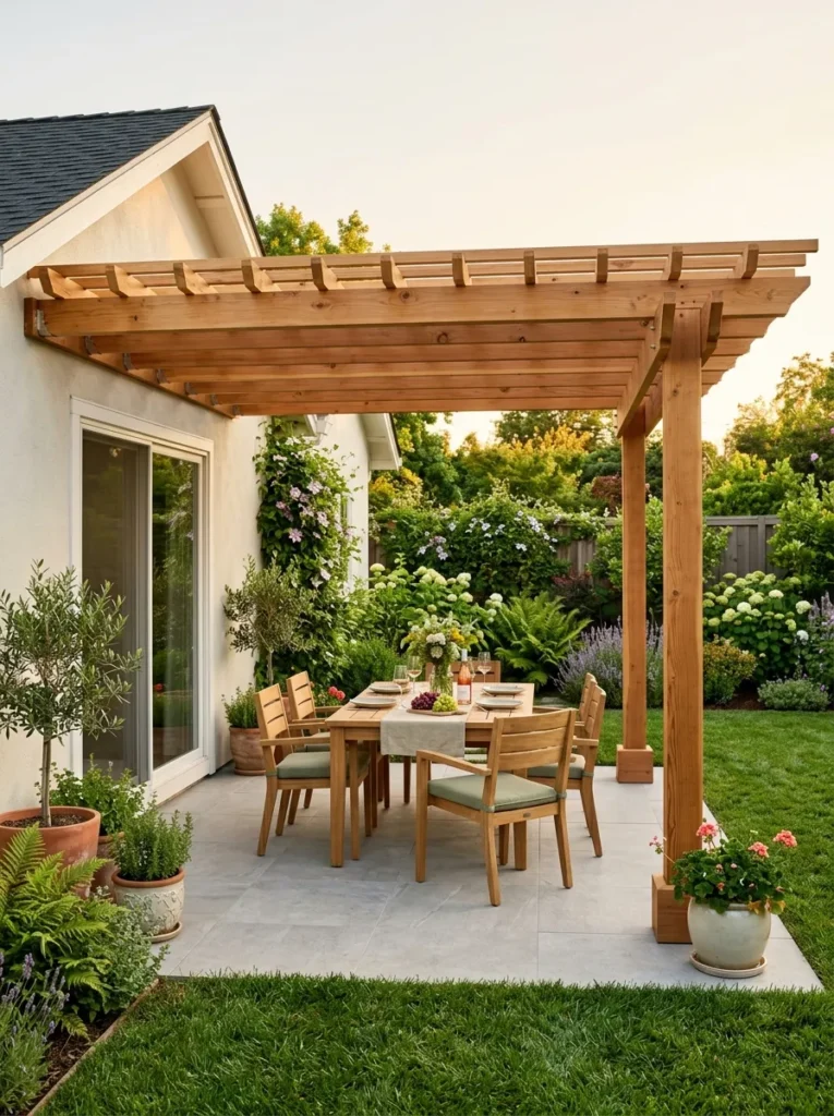 wooden pergola ideas