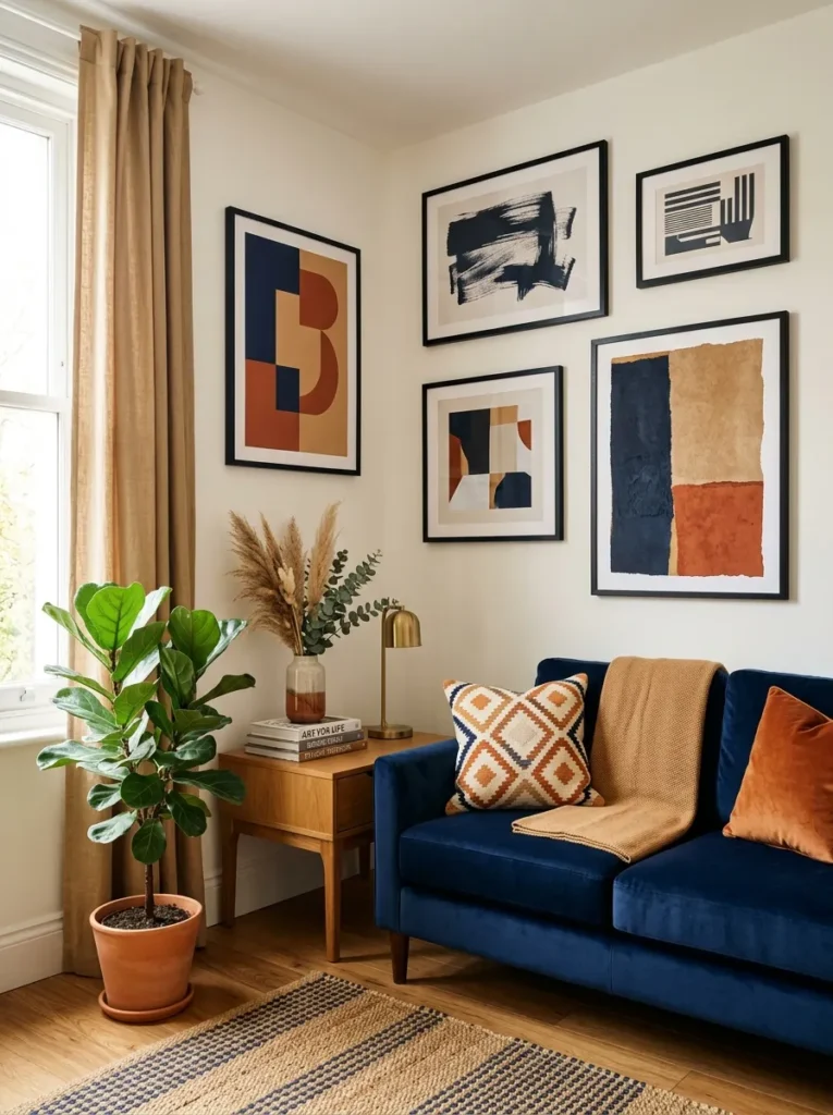 Corner Wall Gallery Ideas