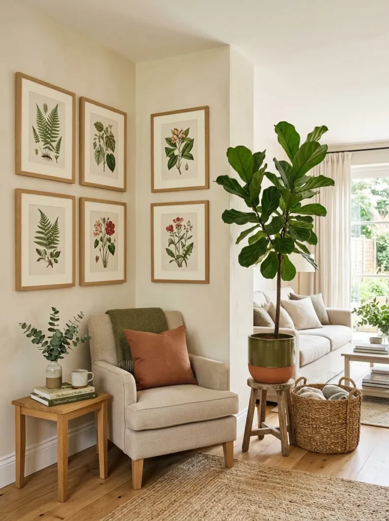 Corner Wall Gallery Ideas