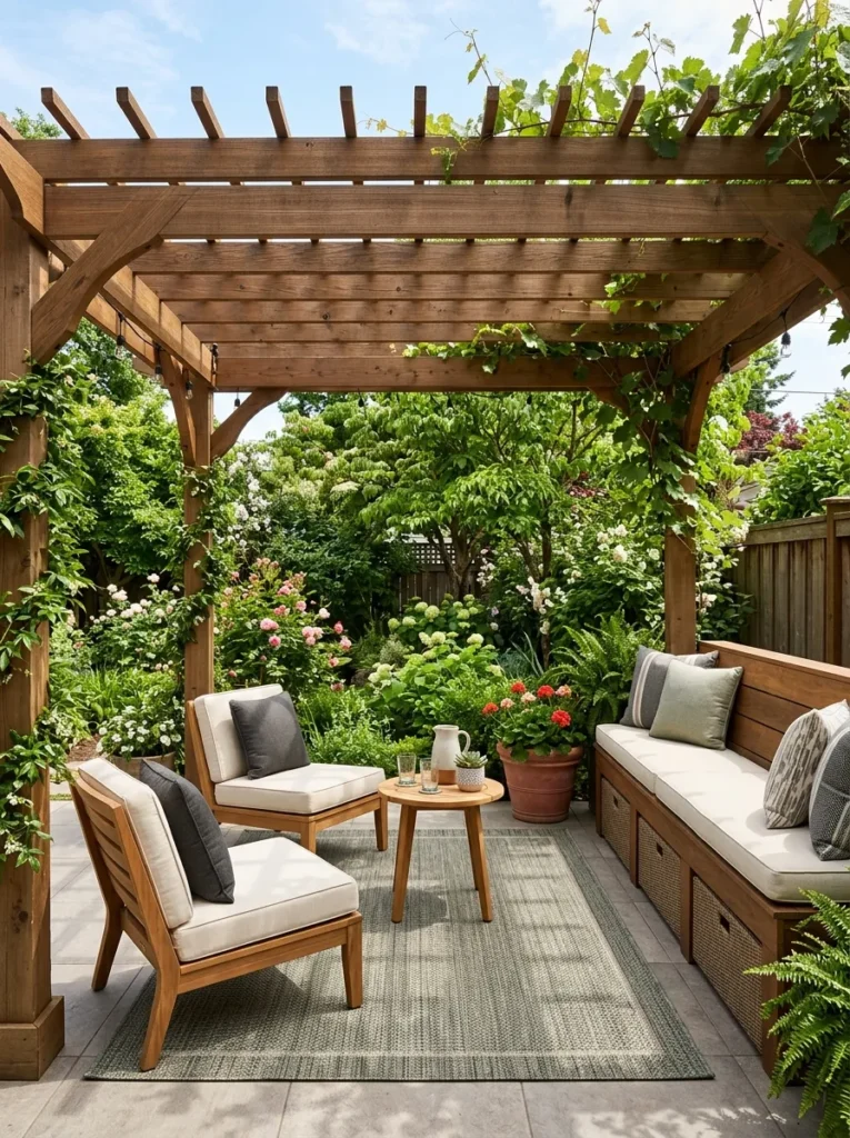 wooden pergola ideas