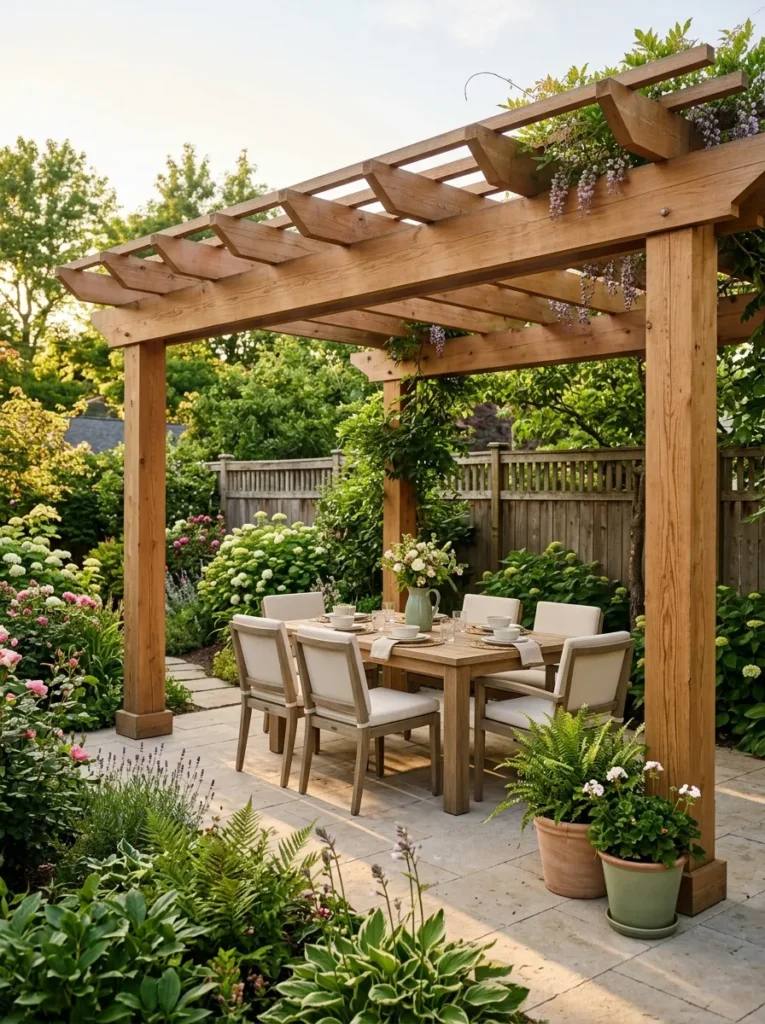 wooden pergola ideas