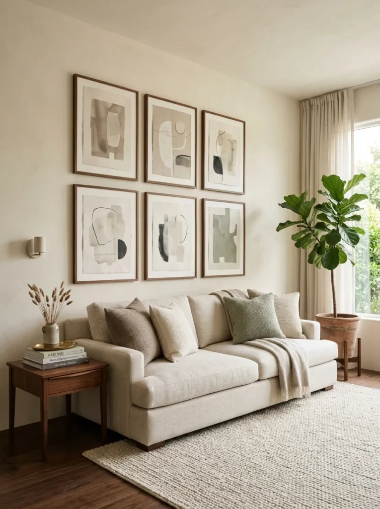 Corner Wall Gallery Ideas