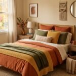fall bedroom decor ideas warm relaxing autumn aesthetic 2026