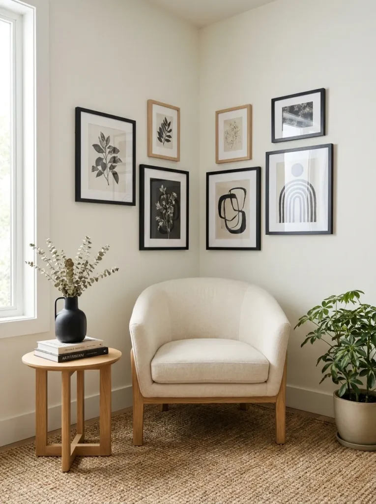 Framed Corner Nook