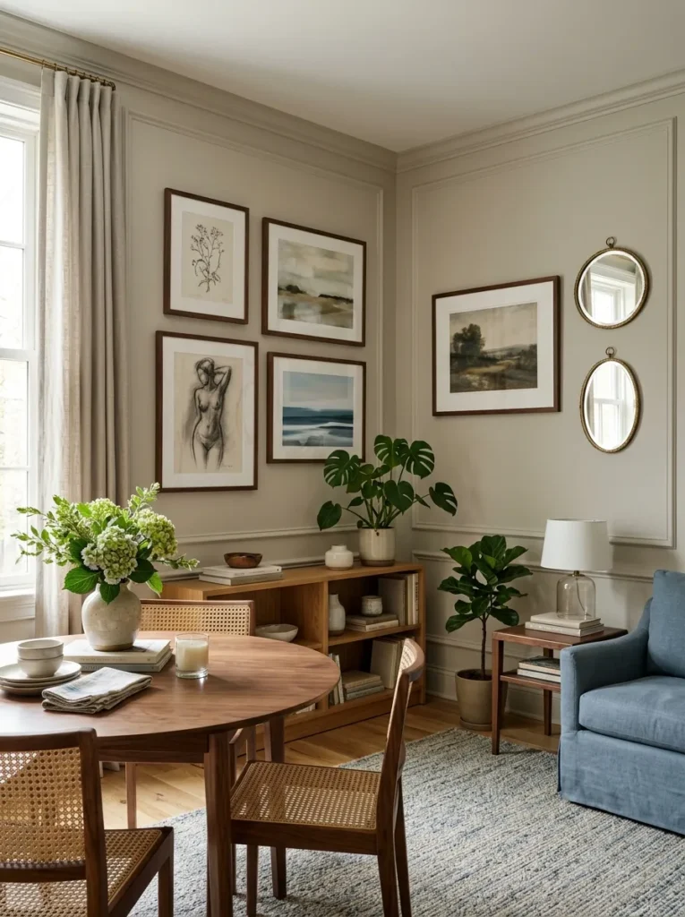 Corner Wall Gallery Ideas