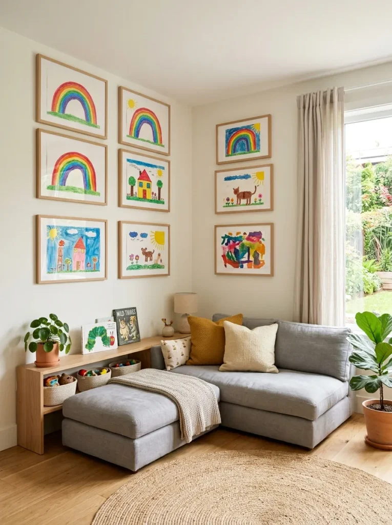 Corner Wall Gallery Ideas