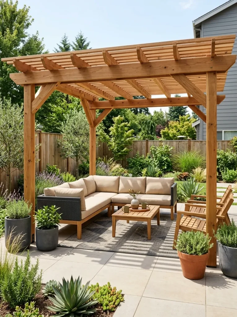 wooden pergola ideas