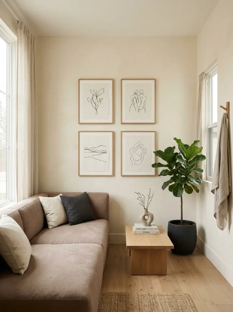 Corner Wall Gallery Ideas