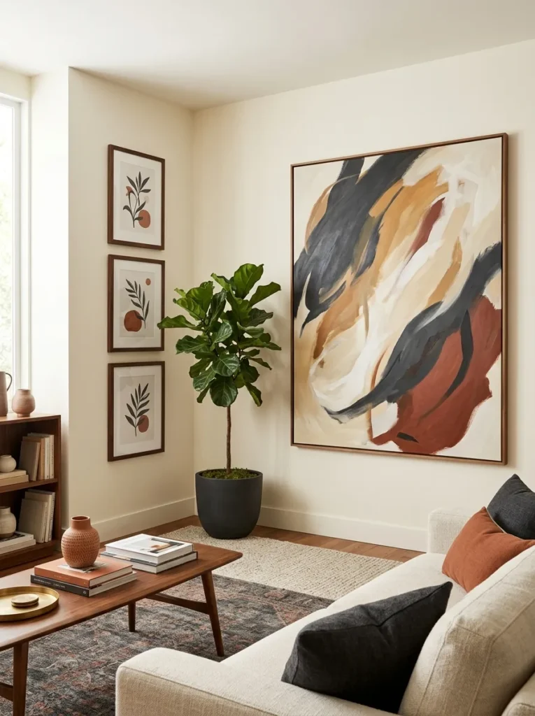 Corner Wall Gallery Ideas
