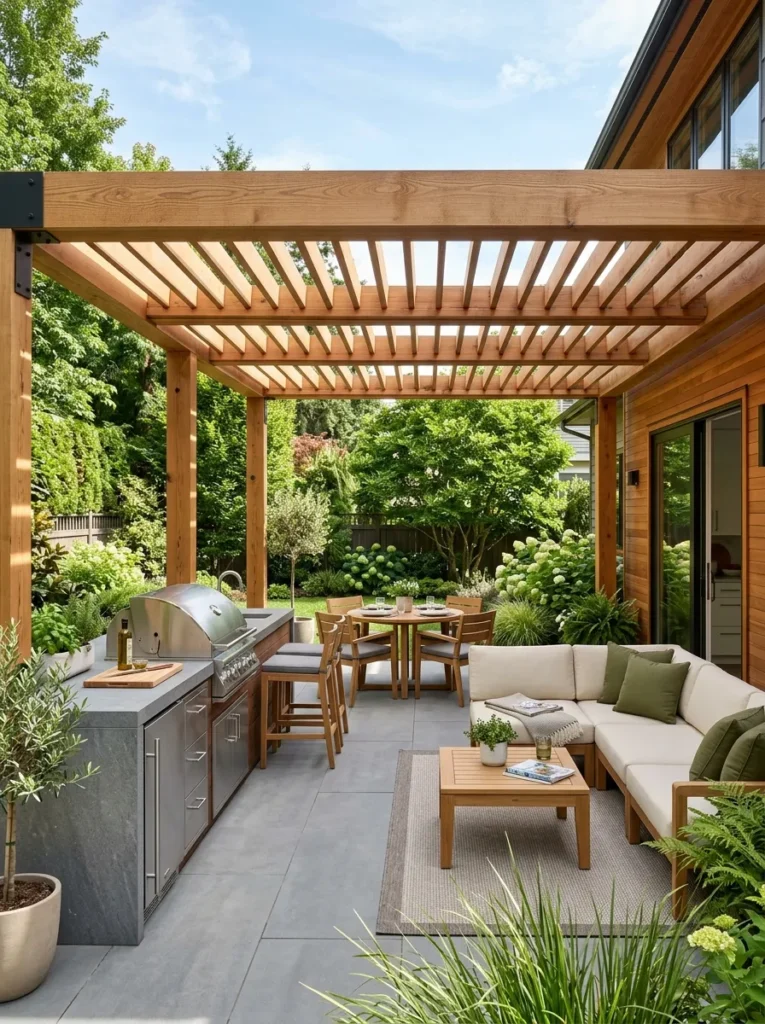 wooden pergola ideas