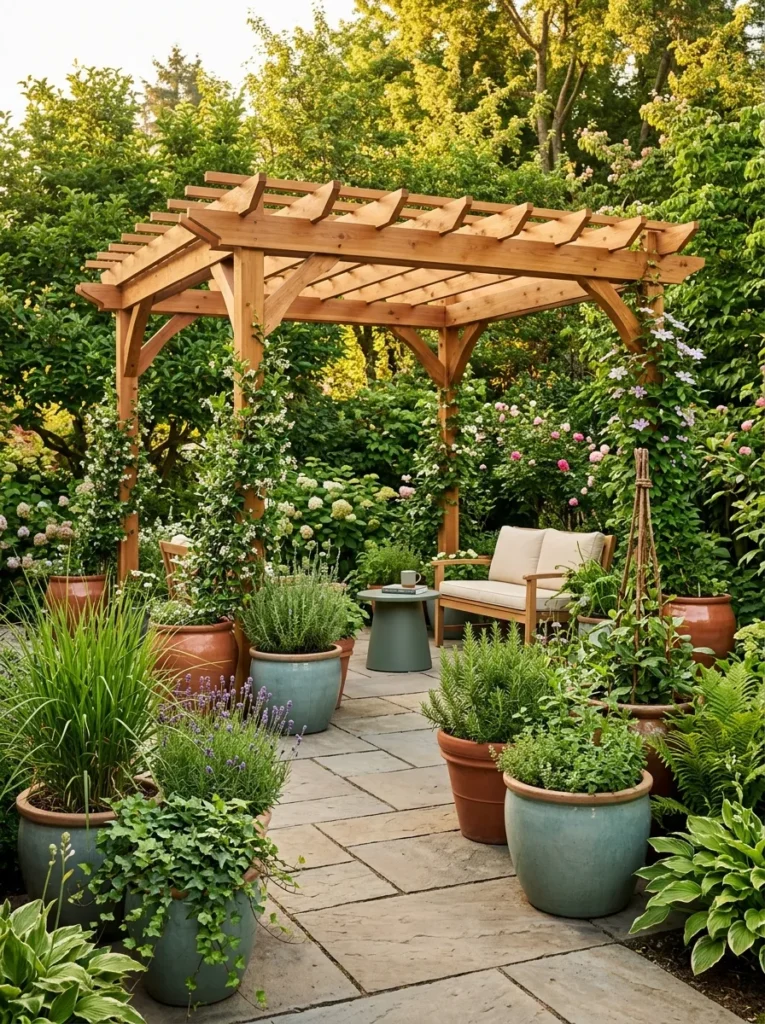 wooden pergola ideas