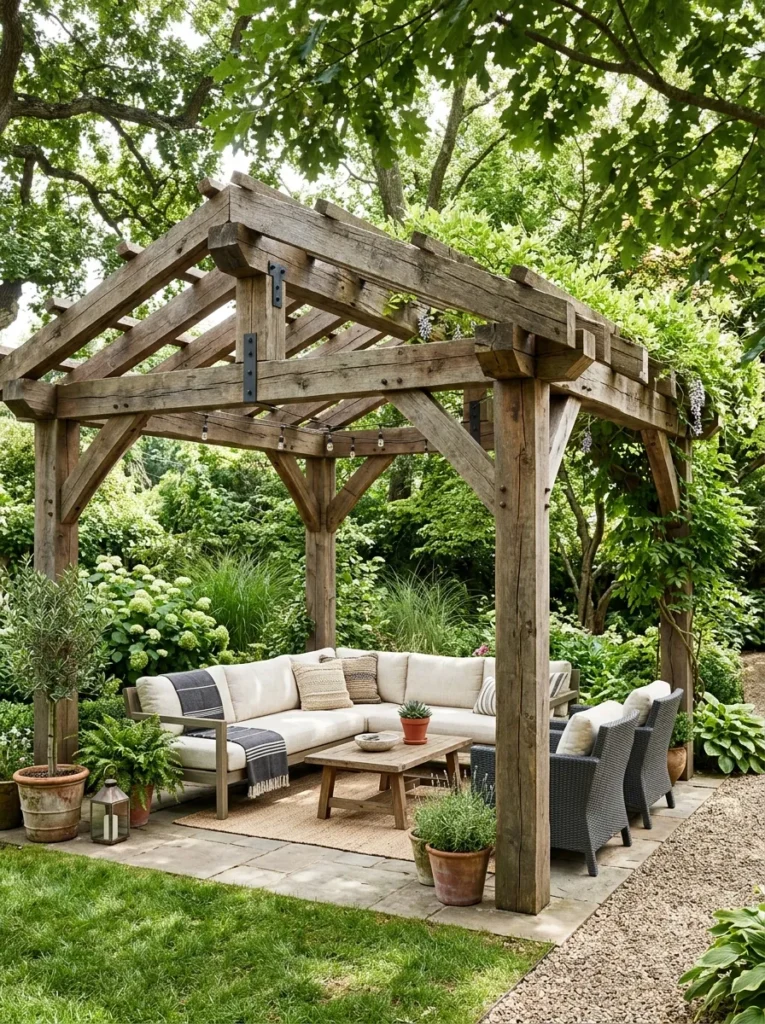 wooden pergola ideas