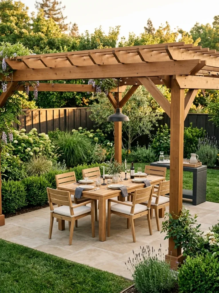 wooden pergola ideas