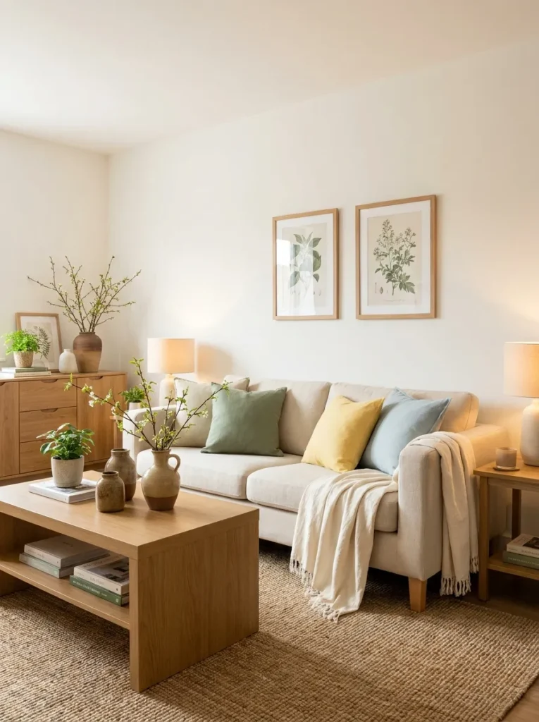 budget friendly spring living room decor ideas 2026