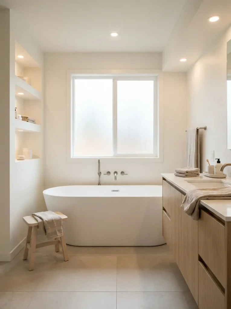 compact freestanding tubs cozy bathroom idea 2026