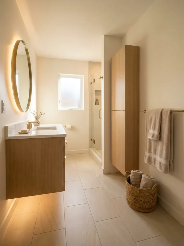 cozy bathroom ideas for small spaces 2026